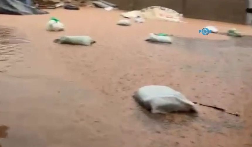 Gölbaşı'nın Aşağı Nasırlı köyünde şiddetli yağış maddi zarara yol açtı