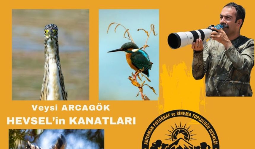 'Hevsel'in Kanatları' fotoğraf sunumu Adıyaman'da sanatseverlerle buluşacak