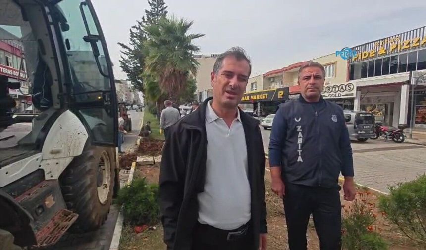 Kahta Belediyesi otogar çevresindeki su birikintileri için harekete geçti