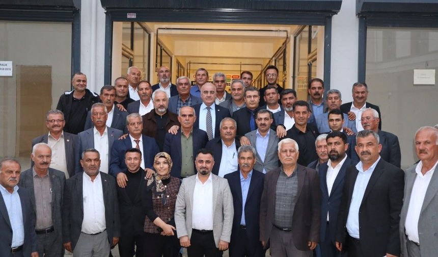 Milletvekili Özhan, Besni'nin geleceğini muhtarlarla değerlendirdi