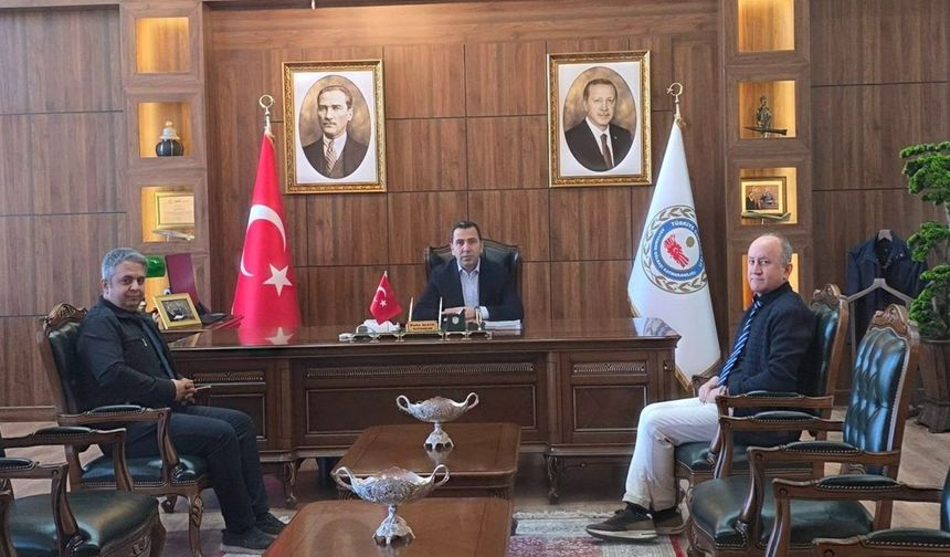 PTT’nin 186. Yılında Kaymakam Algın’a Ziyaret