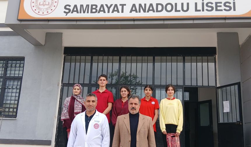 Şambayat Anadolu Lisesi İl Finalinde İkinci Oldu